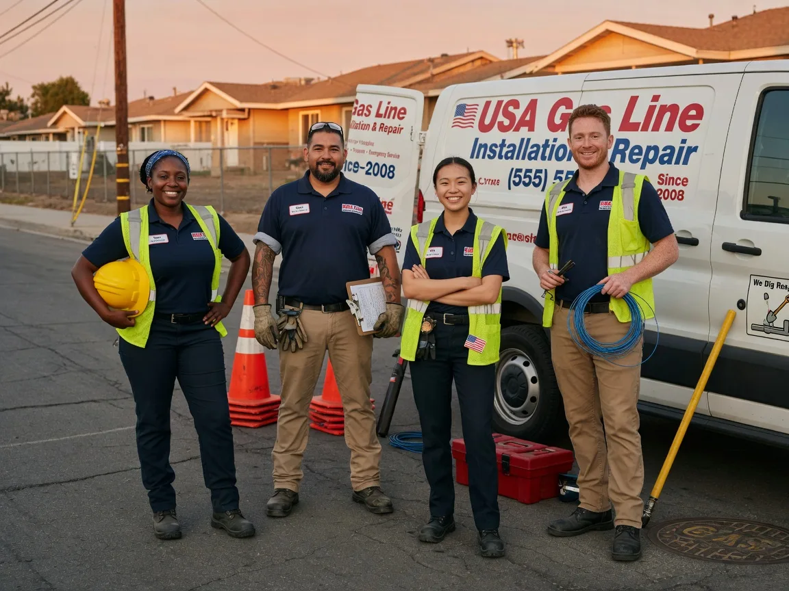 Gas Line Installation company in Twelve Mile, IN